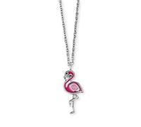 Herzengel Anhänger mit Kette HEN-FLAMINGO Sterling Silber Flamingo