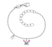 Herzengel Armband Edelstahl, Zirkonia HEBS-BUTTERFLY1-ZIM Schmetterling