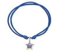 Engelsrufer Mädchen-Armband 925er Perlon/Nylon Farbstein Engelsrufer silber 001 (Artikelnummer: 4Q735/10X001)