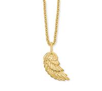 Herzengel Mädchen Kinder Halskette aus Sterling Silber in der Farbe Silber oder Gold und einem Anhänger - Karabinerverschluss - längenverstellbar - nickelfrei
