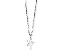 Herzengel Mädchen Kinder Halskette aus Sterling Silber und einem Ballerina Anhänger in Silber - Karabinerverschluss - längenverstellbar - nickelfrei