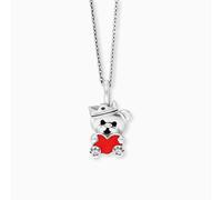 Herzengel Teddy Anhänger mit Kette HEN-TEDDYLOVE Sterling Silber emailliert