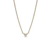 Herzkette für Damen Timeless mit Zirkonia, vergoldet