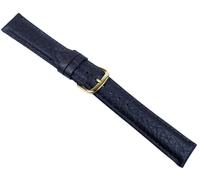 Herzog Kalb Matt XL Uhrenarmband Kalbsleder Dunkelblau 27817-XL