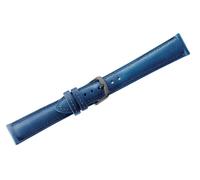 Herzog Öko-Nappa Uhrenarmband blau > Leder Antiallergisch gepolstert