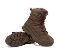 HESBITEUL Militär Stiefel Herren Kampfstiefel Herren Schwarz Springerstiefel Einsatzstiefel Herren Atmungsaktiver Tactical Boots Bundeswehr Stiefel mit Zipper