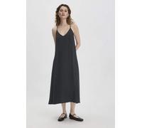 hessnatur Camisole Kleid Midi Regular aus reiner LENZING ECOVERO Viskose schwarz 34