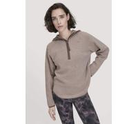 hessnatur Fleece Hoodie Relaxed ACTIVE LIGHT aus reiner Bio-Baumwolle mandelbraun M