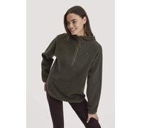 hessnatur Fleece Hoodie Relaxed ACTIVE LIGHT aus reiner Bio-Baumwolle tannengrün S