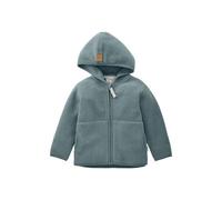 hessnatur Fleece-Jacke aus reiner Bio-Baumwolle atlantikblau 98/104