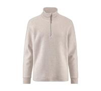 hessnatur Fleece Troyer Relaxed aus reiner Bio-Baumwolle