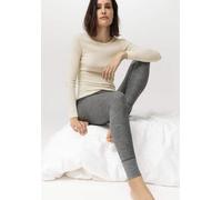 hessnatur Funktions-Leggings mit Bio-Merinowolle und Seide anthrazit 34