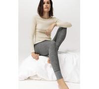 hessnatur Funktions-Leggings mit Bio-Merinowolle und Seide anthrazit 36