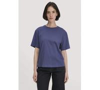 hessnatur Heavy Jersey T-Shirt Oversize aus reiner Bio-Baumwolle irisblau 46