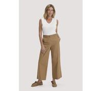 hessnatur Hose Culotte Regular aus Bio-Baumwolle camelbraun 40