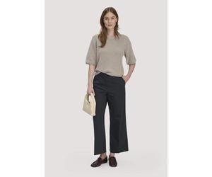 hessnatur Hose Culotte Regular aus Bio-Baumwolle schwarz 38