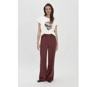 hessnatur Hose Wide Leg Relaxed aus reiner TENCEL Lyocell-Viskose mahagoni 48