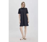 hessnatur Jersey Kleid Knielang Relaxed aus Bio-Baumwolle marine 34