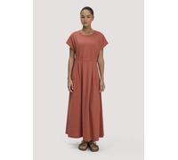hessnatur Jersey Kleid Knöchellang Relaxed aus reiner Bio-Baumwolle terrakotta 42