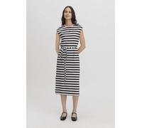 hessnatur Jersey Kleid Midi Regular aus reiner Bio-Baumwolle marine 44