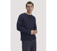 hessnatur Jersey Longsleeve Relaxed aus reiner Bio-Baumwolle marine 48