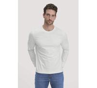 hessnatur Jersey Longsleeve Relaxed aus reiner Bio-Baumwolle naturweiss 52