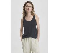 hessnatur Jersey Top Relaxed aus TENCEL Lyocell mit Bio-Baumwolle schwarz 38