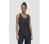 hessnatur Jersey Top Relaxed aus TENCEL Lyocell mit Bio-Baumwolle schwarz 44