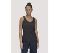 hessnatur Jersey Top Relaxed aus TENCEL Lyocell mit Bio-Baumwolle schwarz 46