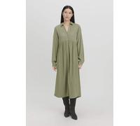 hessnatur Kleid Midi Relaxed aus LENZING ECOVERO seegras 46