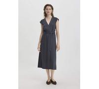 hessnatur Kleid Midi Relaxed aus reiner LENZING ECOVERO Viskose marine 36