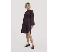 hessnatur Kleid Relaxed aus reiner Bio-Baumwolle schwarzbeere 38