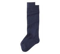 hessnatur Kniestrumpf im 2er-Pack aus Bio-Merinowolle mit Bio-Baumwolle marine 39-42