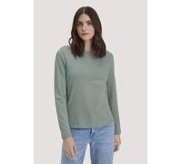 hessnatur Langarmshirt aus reiner Bio-Baumwolle mattgrün 34