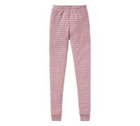 hessnatur Lange Unterhose Slim aus Bio-Merinowolle mit Seide pfingstrose 158/164