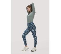 hessnatur Leggings Fitted Medium Cut ACTIVE LIGHT aus Bio-Baumwolle schieferblau XS