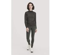 hessnatur Leggings Medium Cut ACTIVE LIGHT aus Bio-Baumwolle tannengrün XS