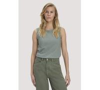hessnatur Light Slub Jersey Top Regular aus reiner Bio-Baumwolle mattgrün 38