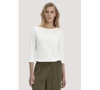 hessnatur Longsleeve Relaxed aus Leinen mit reiner Bio-Baumwolle naturweiss 40