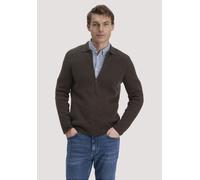 hessnatur Milano Strick Jacke Regular aus Bio-Baumwolle mit Bio-Merinowolle kakao braun XL