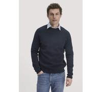 hessnatur Milano Strick Pullover Regular aus Bio-Merinowolle und Bio-Baumwolle marine XXL