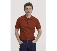 hessnatur Piqué Polo Regular aus reiner Bio-Baumwolle cognac 56