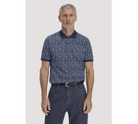 hessnatur Piqué Polo Relaxed aus reiner Bio-Baumwolle nachtblau 56