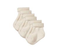 hessnatur Plüsch Socke im 3er-Pack natur 17-18