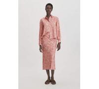 hessnatur Print Rock Midi Regular aus reiner LENZING ECOVERO Viskose rosenholz 44