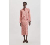 hessnatur Print Rock Midi Regular aus reiner LENZING ECOVERO Viskose rosenholz 46