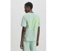 hessnatur Print T-Shirt Oversize aus reiner Bio-Baumwolle jadegrün 38