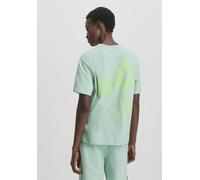 hessnatur Print T-Shirt Oversize aus reiner Bio-Baumwolle jadegrün 44