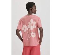 hessnatur Print T-Shirt Oversize aus reiner Bio-Baumwolle lachs 38