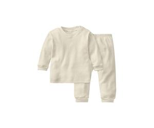 hessnatur Pyjama Regular aus reiner Bio-Baumwolle natur 74/80